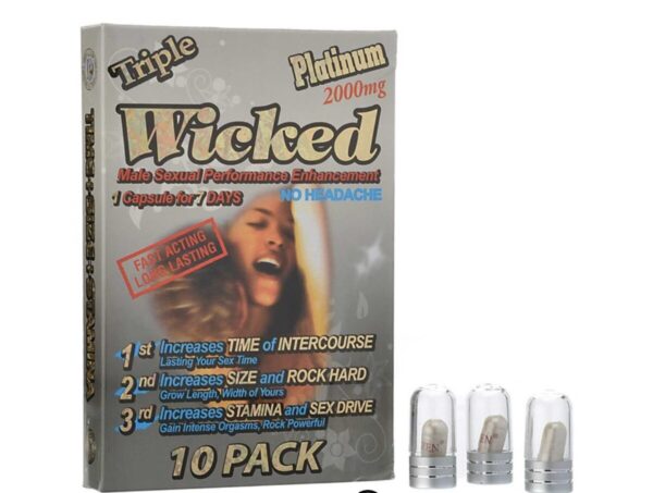 10 Pack Triple Wild Platinum 2000 mg