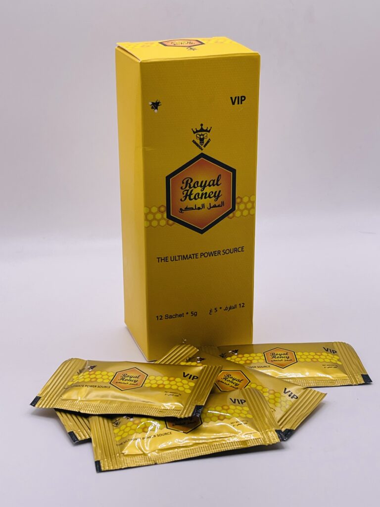 Royal Honey Gold Packs 12 Sachets 5 G Royalty Honey Usa